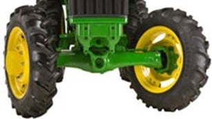 Heavy-duty MFWD front axle on 5E