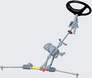 Electric power-assist steering system