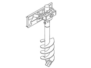 Image of Auger Bit 6 inch x 36 inch