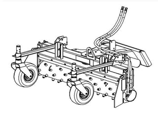 Image of 48 in Harley Power Box Rake  Hydraulic Angling