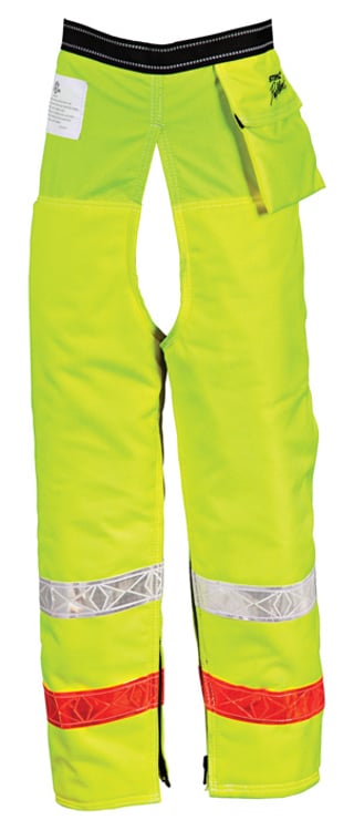 Image of Pro Mark™ Hi-Vis Zip Chaps - 9 Layer