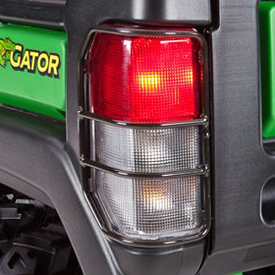 Brake light and taillight with optional protector
