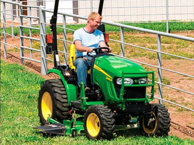 tractors used for landscaping