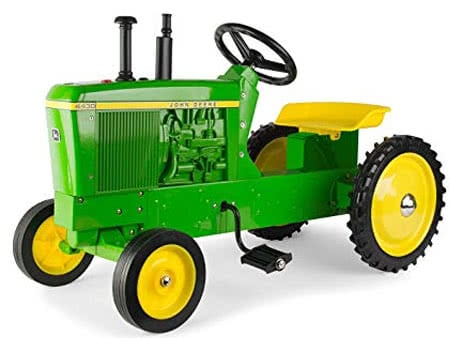 kids playing tractors