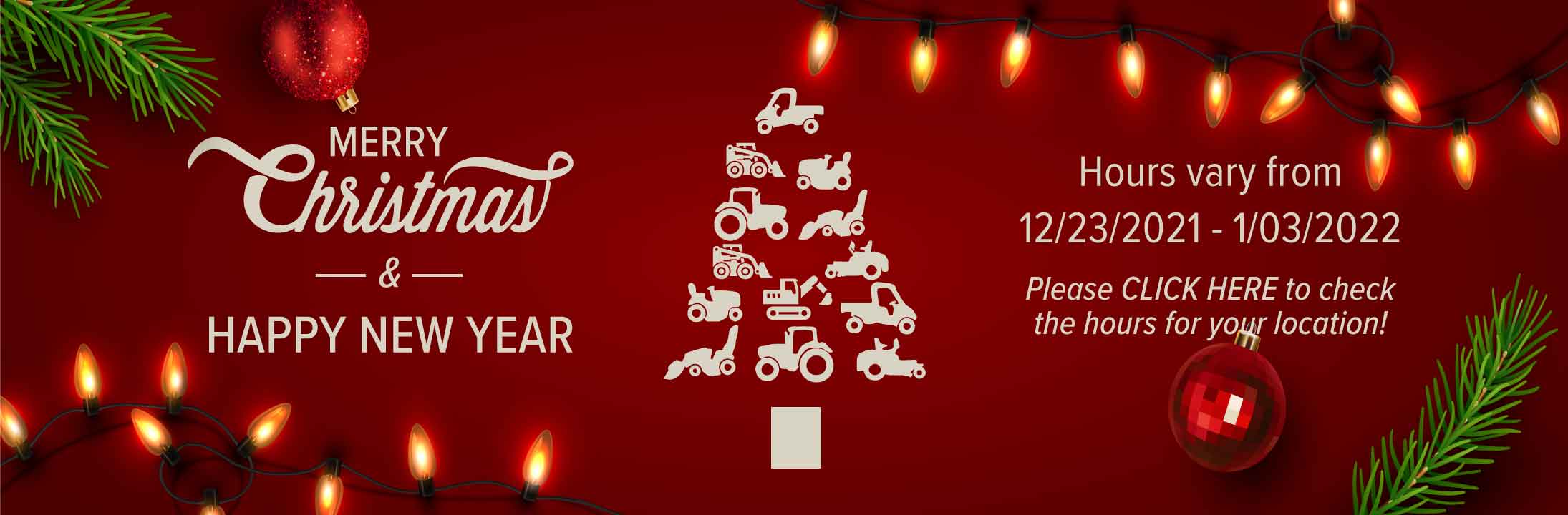 Christmas New Years Banner 2021