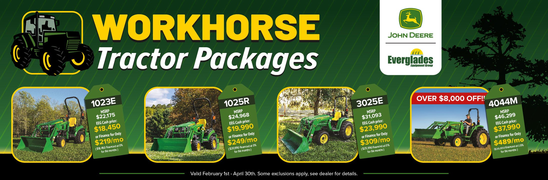 Workhorse Tractor Packages