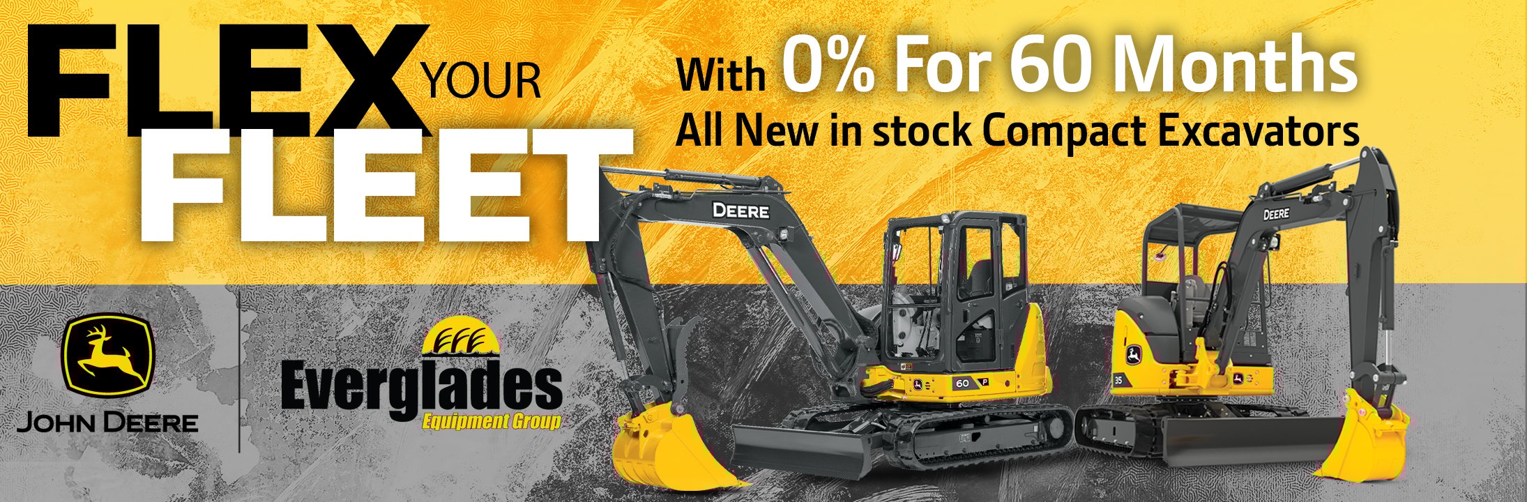 0 for 60 excavators