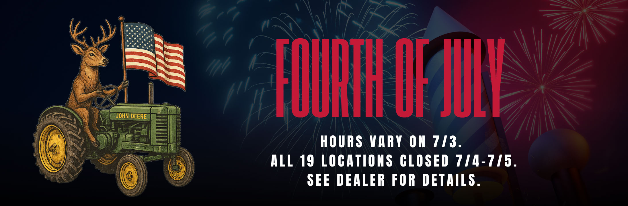4th of july hours