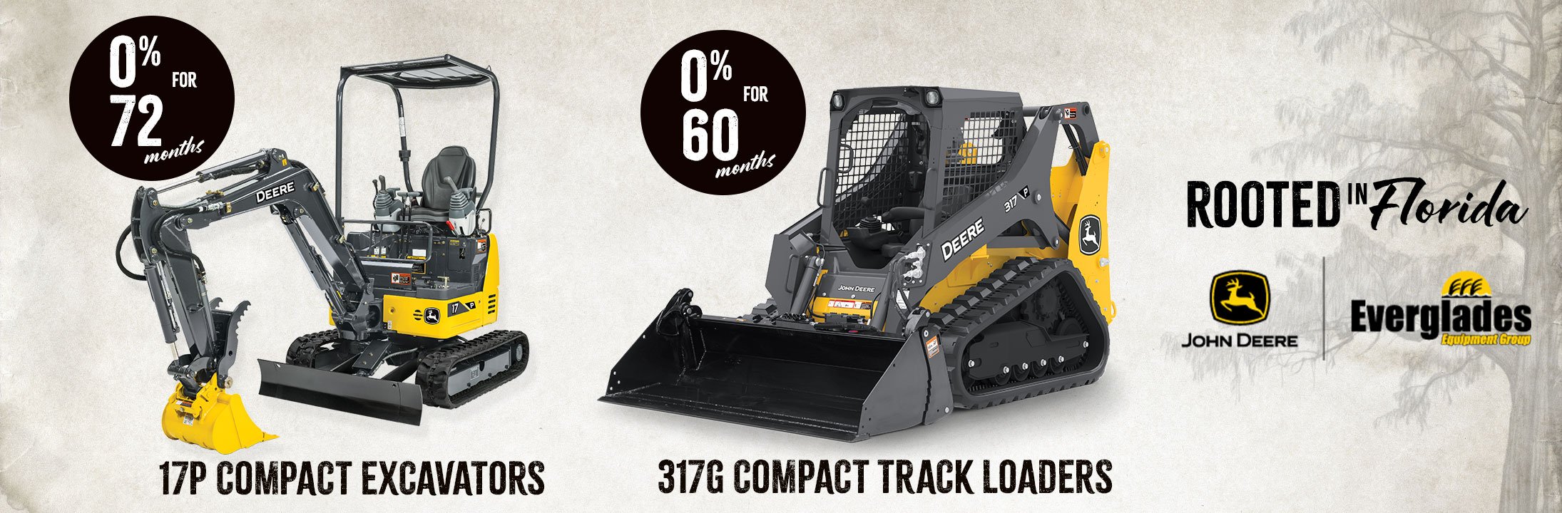 0% Financing on Compact Construction Equipment