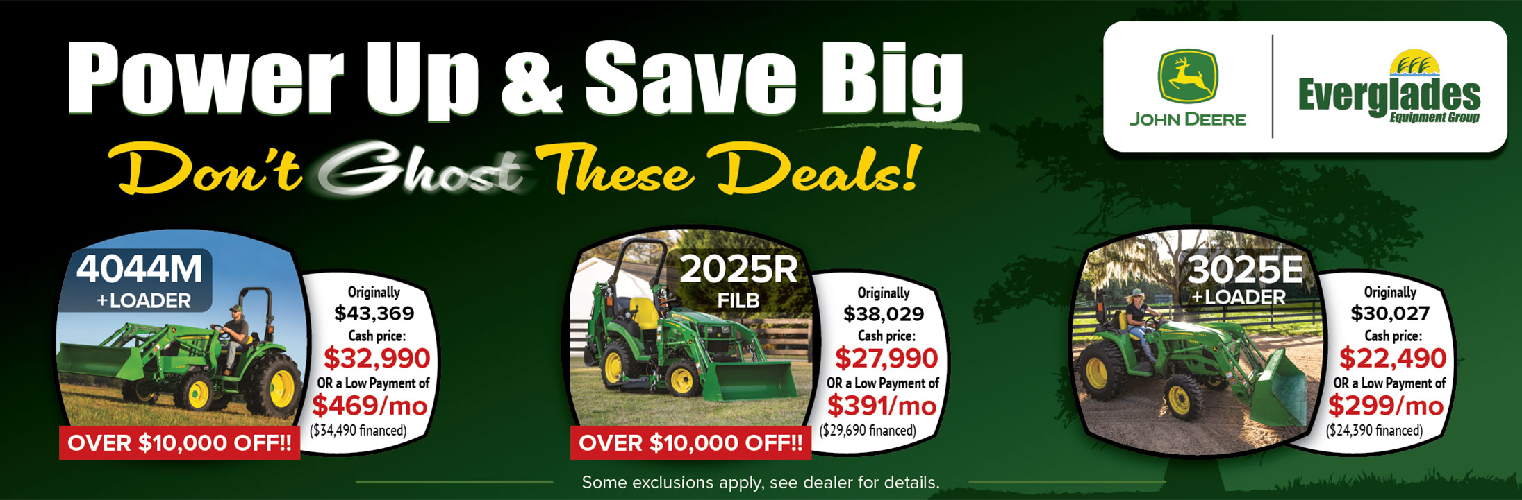 John Deere Tractor Packages