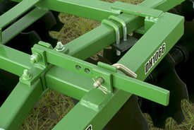 Easily adjustable for varying soil conditions