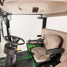 ComfortCab high-quality interior