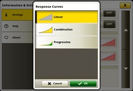 Three flow options