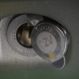 Standard 12-V outlet