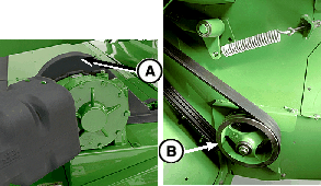 630 Mower-Coonditioner (shown with shields removed)