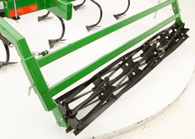 Optional rolling basket for superior leveling