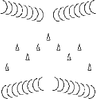 Disk and shank pattern