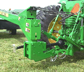 Drawbar swivel hitch