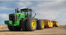 9630 Scraper Tractor and 2112E Ejector Scrapers