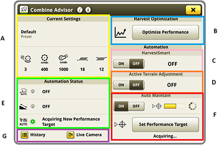 Combine Advisor run page changes beginning with model year 2020