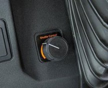 Shuttle control knob