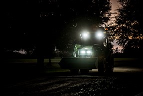 When parking after a long day or in a dark shed