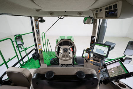 CommandView III cab panoramic view