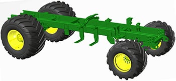 Dual c-channel chassis