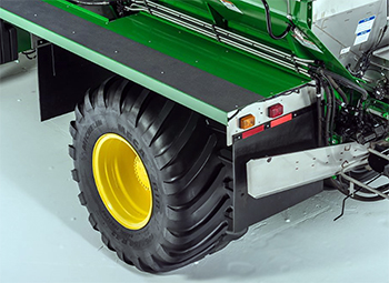 Rear mud flaps