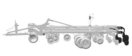 Hydraulic rolling baskets