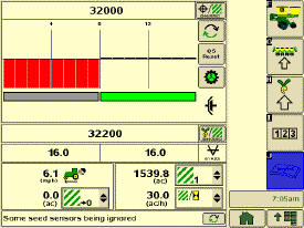 SeedStar 2 showing half-width disconnect status