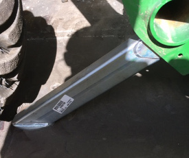 Parking stand installed