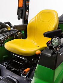 Premium high-back seat