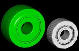 Premium bearing and standard bearing