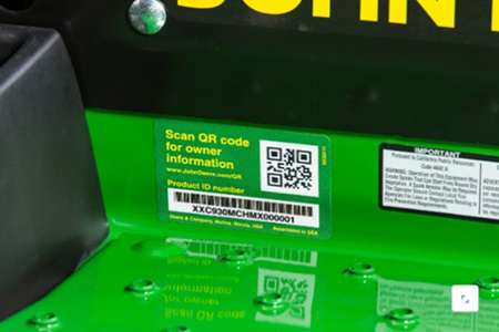 QR code label 