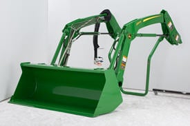 Quik-Park loader mounting system