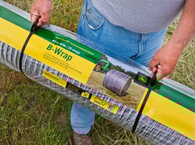 A roll of John Deere B-Wrap