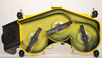 54-in. (137-cm) HC Mower Deck bottom view