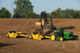 Top-loading large-scale commercial construction