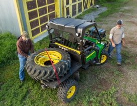 Convert the cargo box to a flat bed