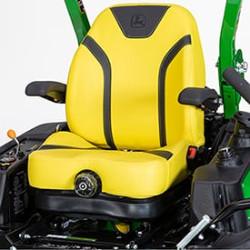 Fully adjustable, mechanical suspension-seat