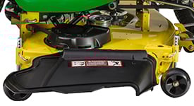 Right side of Accel Deep 48A Mower Deck