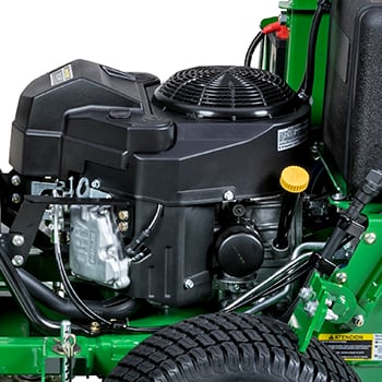 Engine service points, W48R engine shown