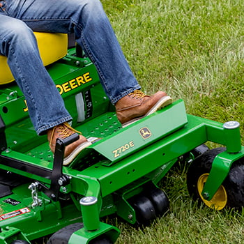 ZTrak Z720E Mower shown