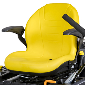 Comfortable seat (Z345M shown)