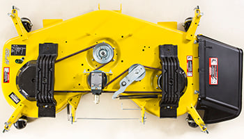 60-in. (152-cm) HC Mower Deck top view