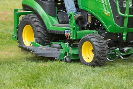 Mid-mower lift system options