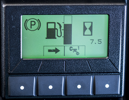 Operator view of TechControl display