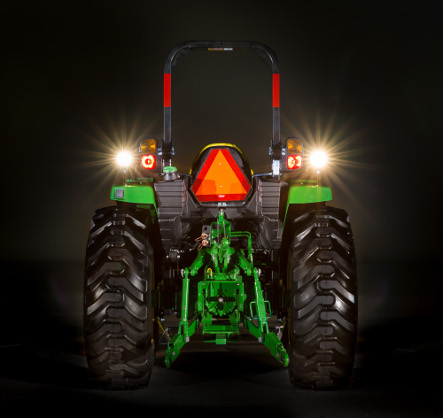 Fender-mounted working lights