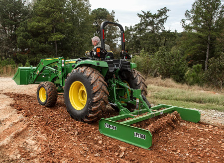 4066M HD with 440R Loader and Frontier© land plane
